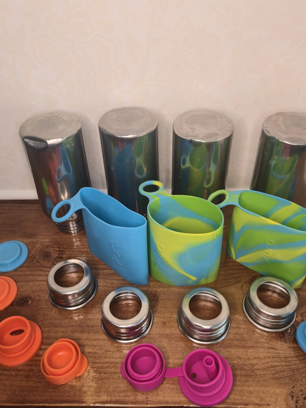Pura Stainless Steel Bottles - Picture 2 of 9
